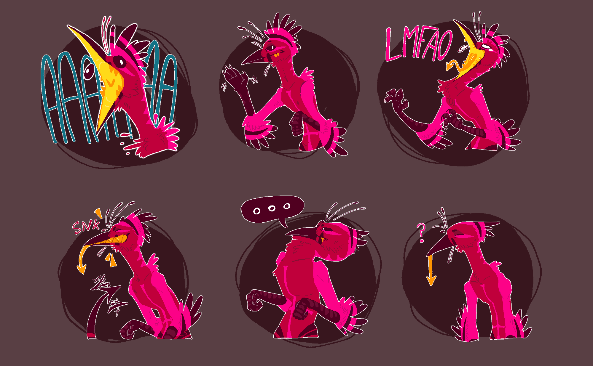 Sticker sheet featuring ipseity